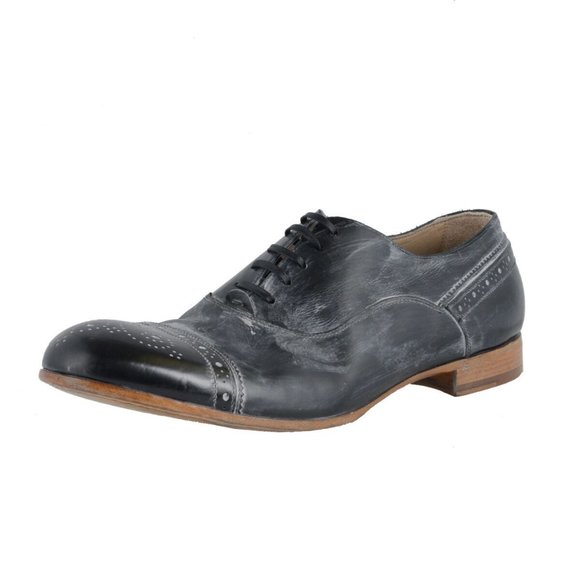 Dolce & Gabbana Leather Distressed Look Oxfords main image 6